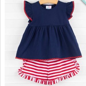 Stitchy Fish 2 Piece Set. EUC.